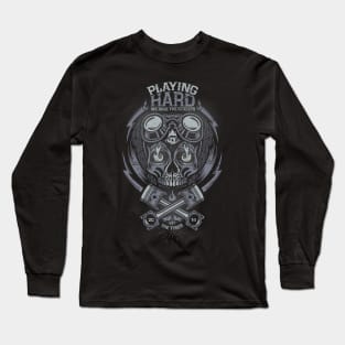 Playing Hard Long Sleeve T-Shirt